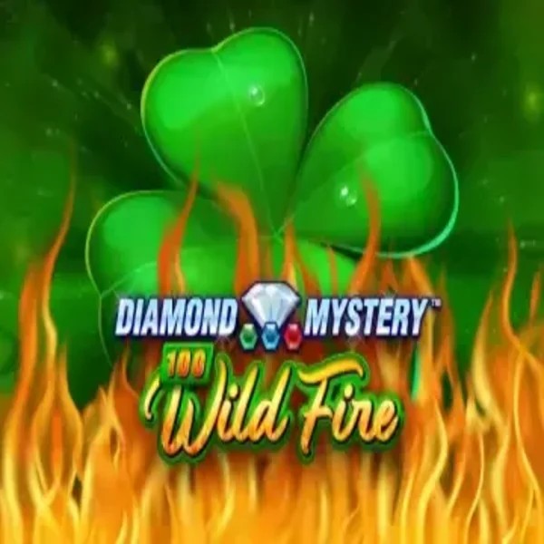 Diamond Mystery 100 Wild Fire by Greentube, showcased at lizzaro.gr – game logo