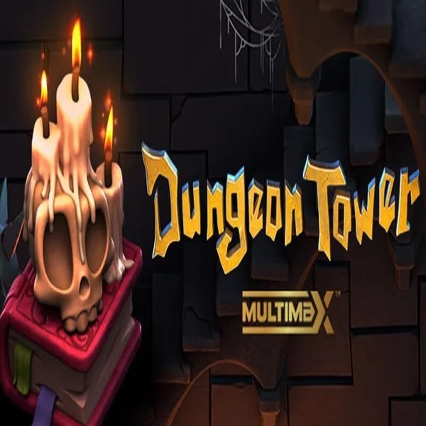 Dungeon Tower logo by Peter & Sons at Lizaro Casino