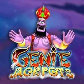 Genie Jackpots game by Blueprint Gaming – logo hosted on Lizaro Casino