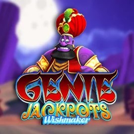 Genie Jackpots Wishmaker logo – Jackpots by Blueprint Gaming at Lizaro Casino