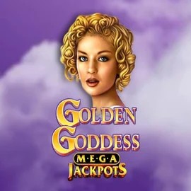 Golden Goddess Megajackpots online game logo by IGT on lizzaro.gr