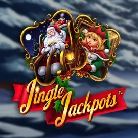 Jingle Jackpots logo by Dragon Gaming Lizaro Casino