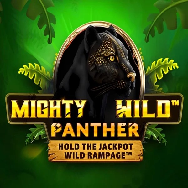 Mighty Wild Panther slot logo by Wazdan at Lizaro Casino