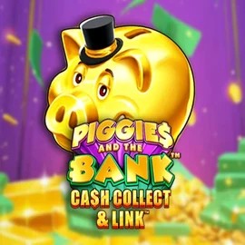 Piggies And The Bank Cash Collect & Link game by Origins – logo hosted on Lizaro Casino
