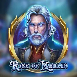 Rise of Merlin logo by  Lizaro Casino