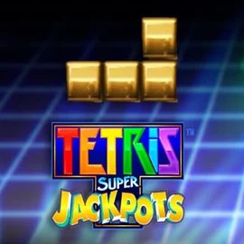 Tetris Super Jackpots logo – Jackpots by WMS at Lizaro Casino