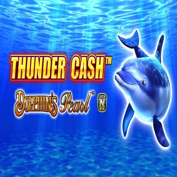 Thunder Cash Dolphins Pearl logo by Novomatic at Lizaro Casino